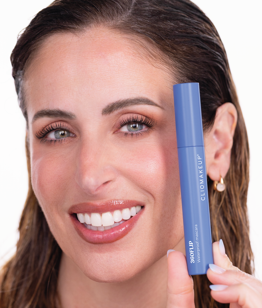 clio mostra nuovo mascara waterproof 360flip