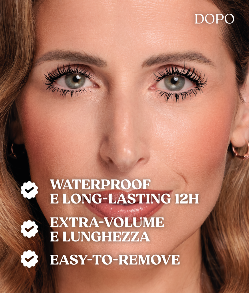 clio post utilizzo mascara waterproof 360flip con benefici