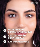 ragazza post utilizzo mascara waterproof 360flip con benefici