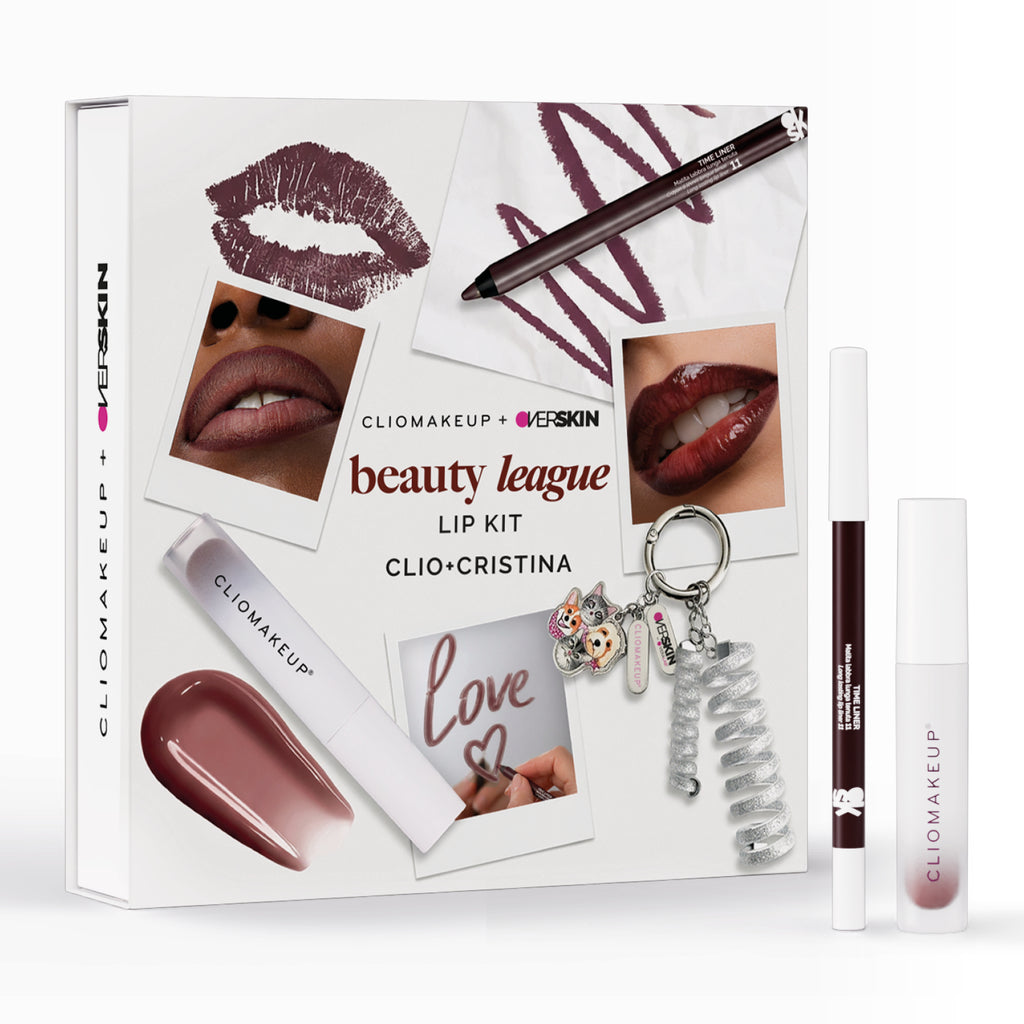 ClioMakeUp + Overskin BEAUTY LEAGUE LIP KIT 01