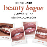 ClioMakeUp + Overskin BEAUTY LEAGUE LIP KIT 04