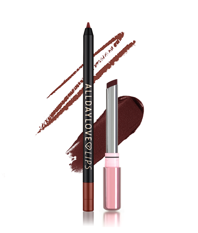 Combo labbra 10: matita labbra Warm Heart + rossetto cremoso Amaranto