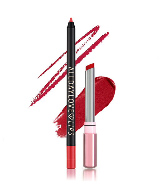 Combo labbra 14: matita labbra Red Keep + rossetto cremoso Baciami Stupido