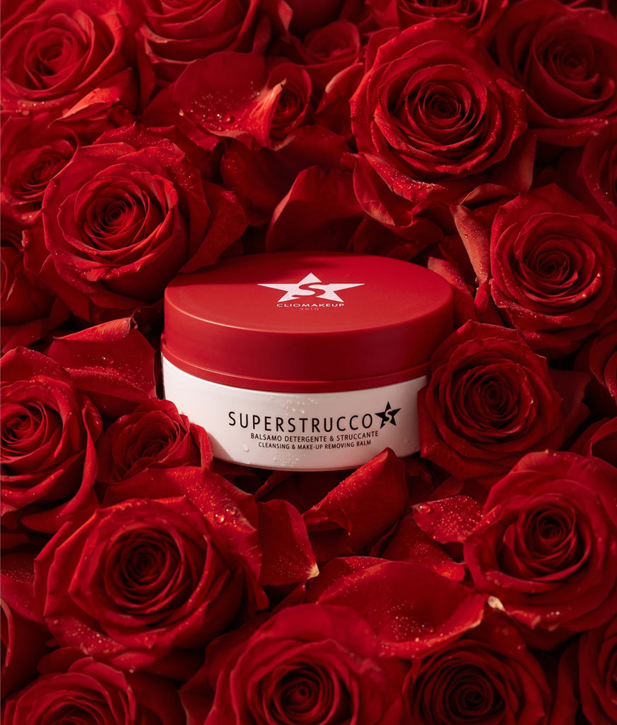 foto ambientata superstrucco rosa rossa